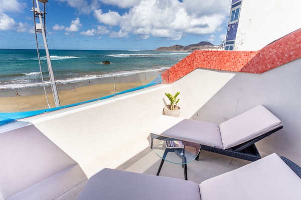 Foto van Appartement aan Las Canteras Strand - Vakantiehuis in Las Palmas de Gran Canaria - terrace