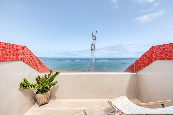 Foto van Appartement aan Las Canteras Strand - Vakantiehuis in Las Palmas de Gran Canaria - terrace