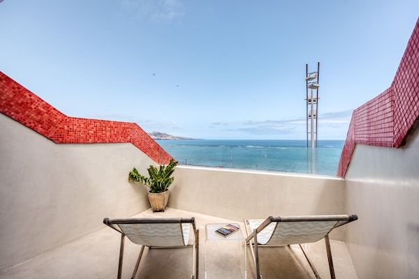 Foto van Appartement aan Las Canteras Strand - Vakantiehuis in Las Palmas de Gran Canaria - terrace