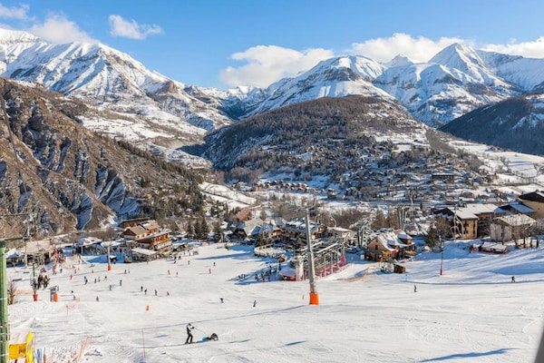 Foto van Appartement in Allos met Bergzicht - Vakantiehuis in Allos - AreaWinter20KM