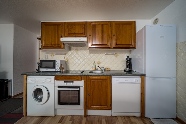 Foto van Appartement in Allos met Bergzicht - Vakantiehuis in Allos - Kitchen