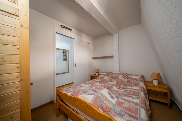 Foto van Appartement in Allos met Bergzicht - Vakantiehuis in Allos - BedRoom