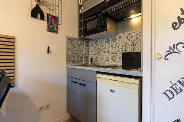 Foto van Verblijf met uitzicht op de bergen in Grasse - Vakantiehuis in Grasse - Kitchen