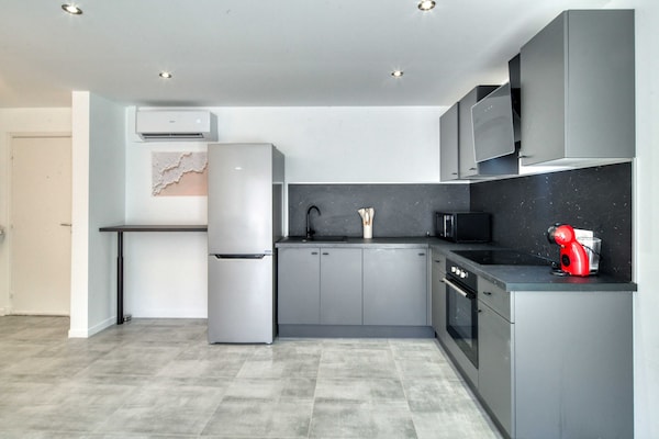 Foto van A/C 2slk/6P flat 2 min van strand - Vakantiehuis in Antibes - Untagged