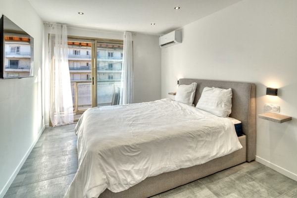 Foto van A/C 2slk/6P flat 2 min van strand - Vakantiehuis in Antibes - Untagged