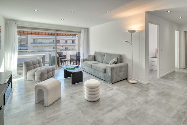 Foto van A/C 2slk/6P flat 2 min van strand - Vakantiehuis in Antibes - Untagged