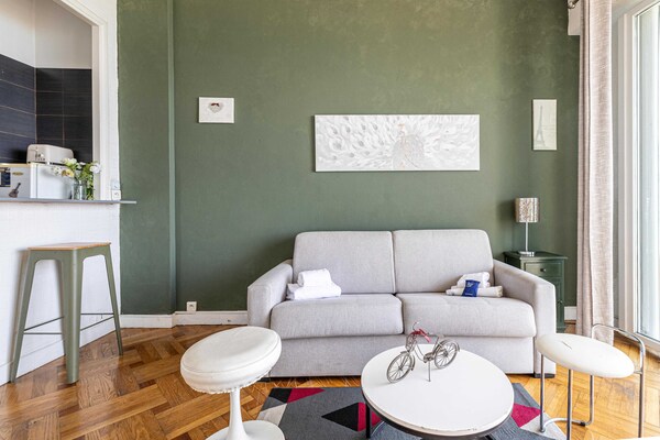 Foto van Charmant appartement met airconditioning voor 2 personen aan de kust - Nice - Untagged