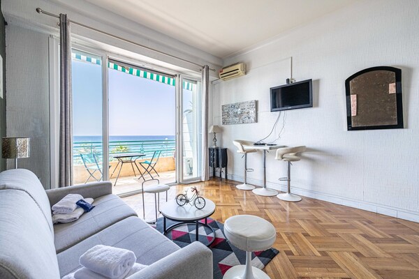 Foto van Charmant appartement met airconditioning voor 2 personen aan de kust - Nice - Untagged