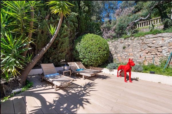 Foto van Penthouse met zeezicht en zwembad, airconditioning, 6 personen – Cannes - Untagged