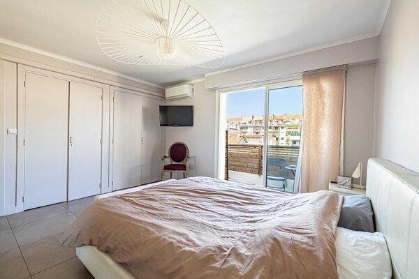 Foto van Appartement met airconditioning vlakbij de stranden en de Croisette. - Untagged