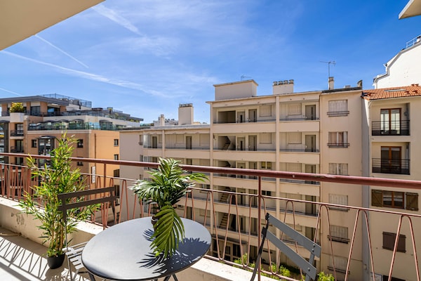 Foto van Haussmann appartement - balkon op het zuiden 2BR/4p - 