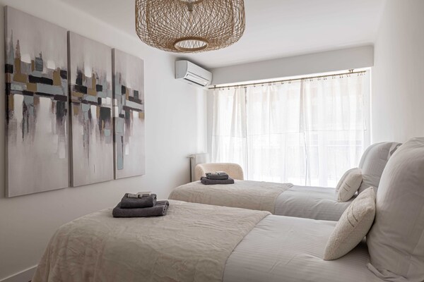 Foto van Prachtig 3-kamerappartement (2BR/6p) rustig balkon - 