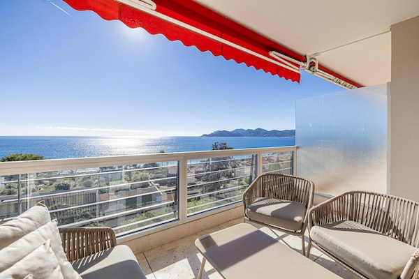 Foto van Ruim appartement met airconditioning, 2 slaapkamers en 4 slaapkamers – Cannes - Untagged
