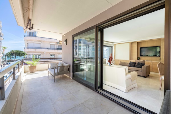 Foto van Modern appartement met airconditioning, 2 slaapkamers/4 personen - Cannes - Untagged