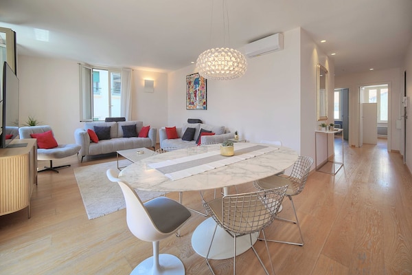 Foto van Prachtig appartement met airconditioning, 6 personen en uitzicht op zee - Cannes - Untagged