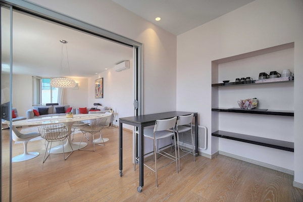 Foto van Prachtig appartement met airconditioning, 6 personen en uitzicht op zee - Cannes - Untagged