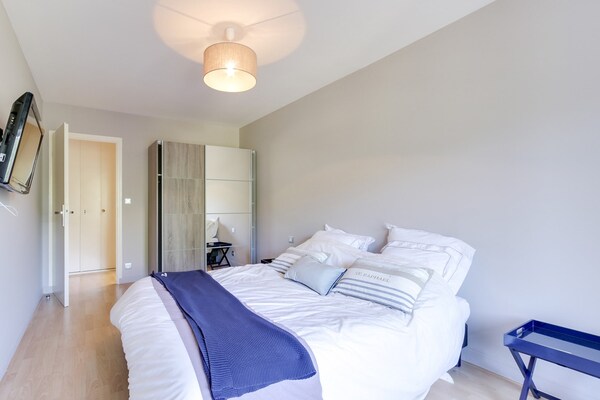 Foto van Prachtig 6P/2BR appartement met zeezicht - Trouville - 