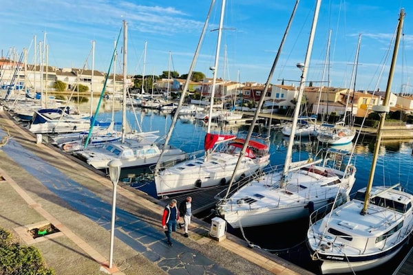 Foto van Zonnig appartement aan het water - Vakantiehuis in Agde - AreaSummer20KM