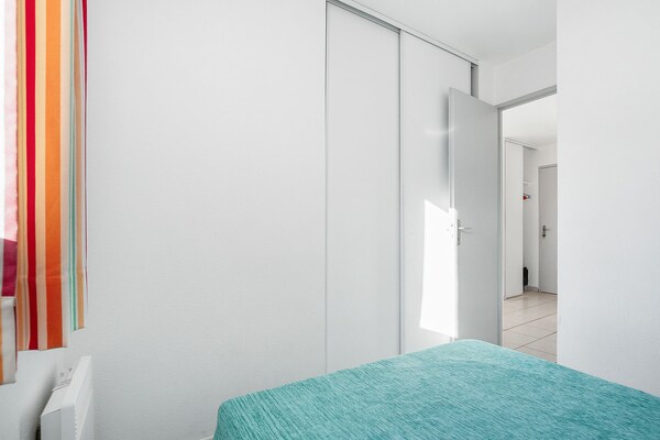 Foto van Appartement met toegang tot het zwembad, Agde - Vakantiehuis in Agde - BedRoom