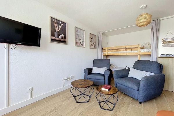 Foto van Alpine ski-appartement in Tignes voor 4 personen - Vakantiehuis in Agde - LivingRoom