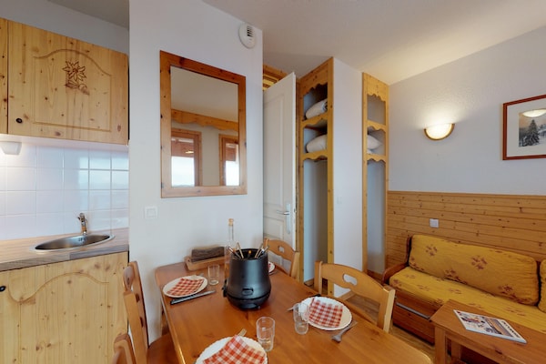 Foto van Studio in Châtel bij Linga Gondel - Vakantiehuis in Chamrousse - LivingRoom