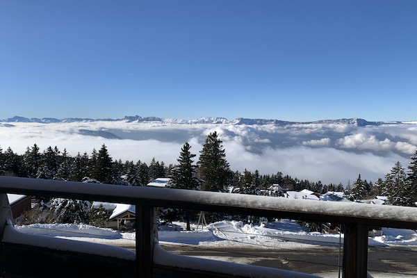 Foto van Studio in Châtel bij Linga Gondel - Vakantiehuis in Chamrousse - Outdoor