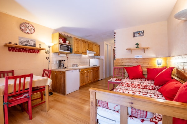 Foto van Ski-appartement in Les Deux Alpes - Vakantiehuis in Les Deux Alpes - LivingRoom