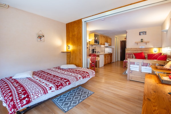 Foto van Ski-appartement in Les Deux Alpes - Vakantiehuis in Les Deux Alpes - BedRoom