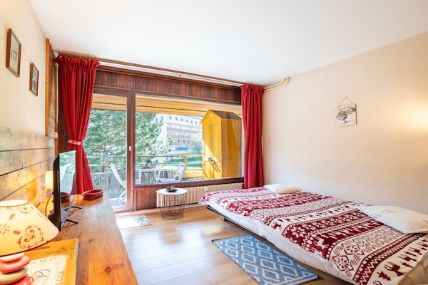 Foto van Ski-appartement in Les Deux Alpes - Vakantiehuis in Les Deux Alpes - BedRoom