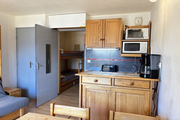 Foto van Gezellig appartement met uitzicht op de bergen in Les Deux Alpes voor 4 personen - Kitchen