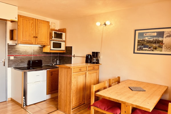 Foto van Gezellig appartement met uitzicht op de bergen in Les Deux Alpes voor 4 personen - Kitchen