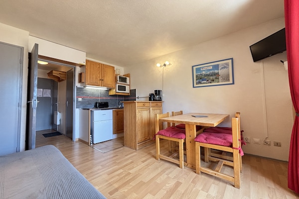 Foto van Gezellig appartement met uitzicht op de bergen in Les Deux Alpes voor 4 personen - Kitchen