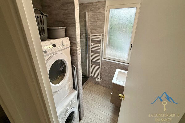 Foto van Familiecentrum met moderne voorzieningen - Vakantiehuis in Mont-Dore - BathRoom