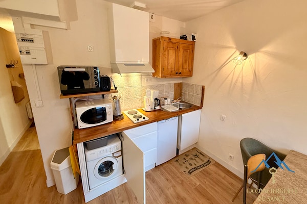 Foto van Lichte ruimte vlakbij de ingang van het park - Vakantiehuis in Mont-Dore - Kitchen