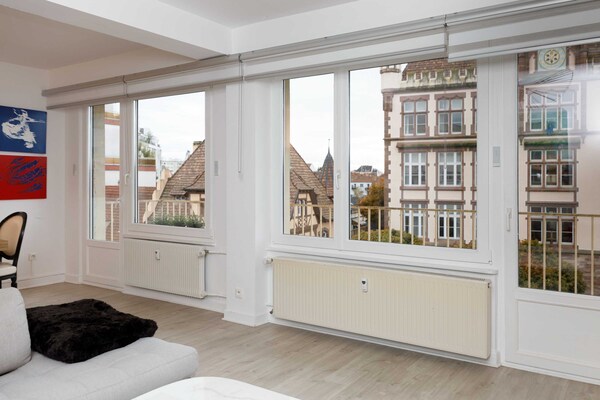 Foto van Prachtig 3-slaapkamer/6-persoons familieappartement in Straatsburg - Untagged
