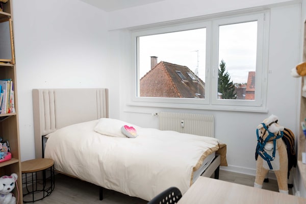 Foto van Prachtig 3-slaapkamer/6-persoons familieappartement in Straatsburg - Untagged