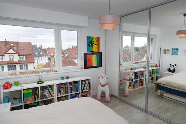 Foto van Prachtig 3-slaapkamer/6-persoons familieappartement in Straatsburg - Untagged