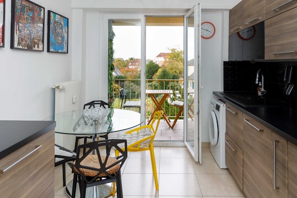 Foto van Prachtig 3-slaapkamer/6-persoons familieappartement in Straatsburg - Untagged