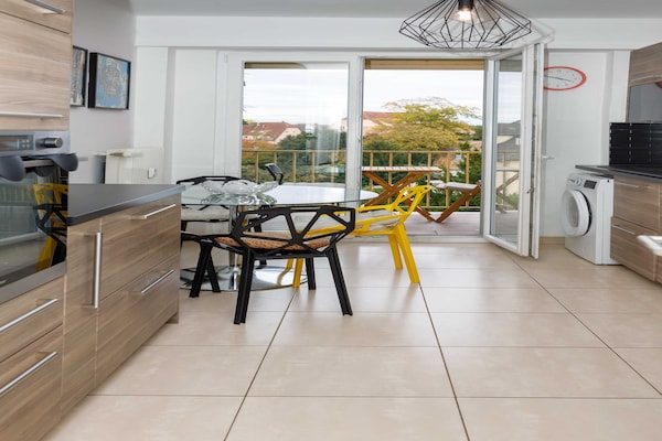 Foto van Prachtig 3-slaapkamer/6-persoons familieappartement in Straatsburg - Untagged