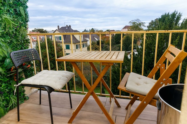 Foto van Prachtig 3-slaapkamer/6-persoons familieappartement in Straatsburg - Untagged