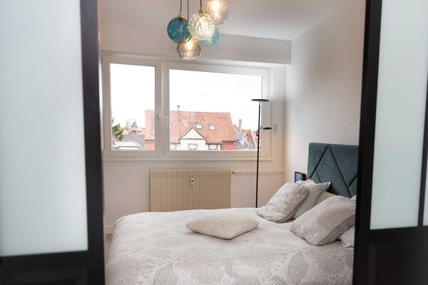 Foto van Prachtig 3-slaapkamer/6-persoons familieappartement in Straatsburg - Untagged