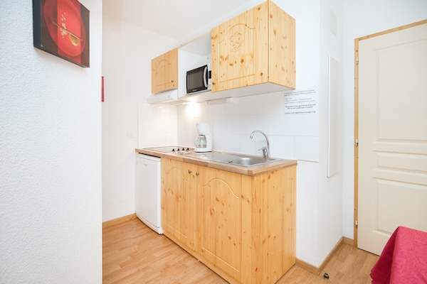 Foto van Appartement in Orelle met zwembad en sauna - Vakantiehuis in Orelle - Kitchen