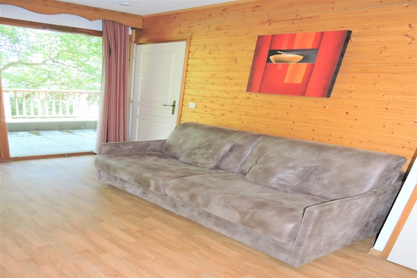 Foto van Appartement met privé binnenzwembad - Vakantiehuis in Orelle - LivingRoom