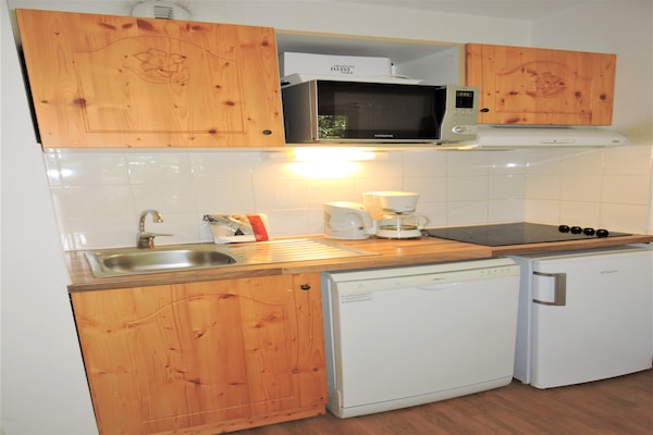 Foto van Appartement met privé binnenzwembad - Vakantiehuis in Orelle - Kitchen
