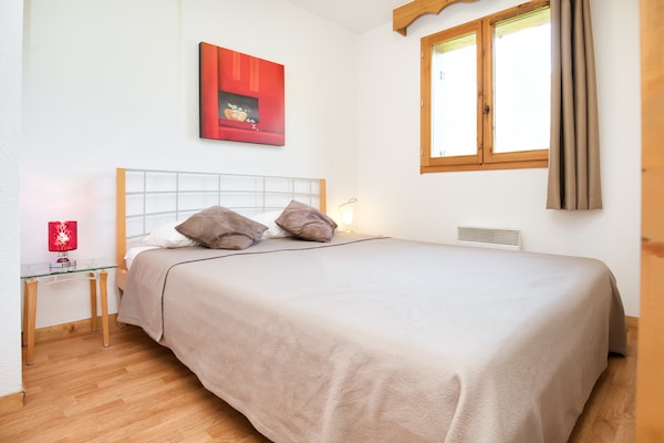 Foto van Appartement in 3 Vallées met zwembad & sauna - Vakantiehuis in Orelle - BedRoom