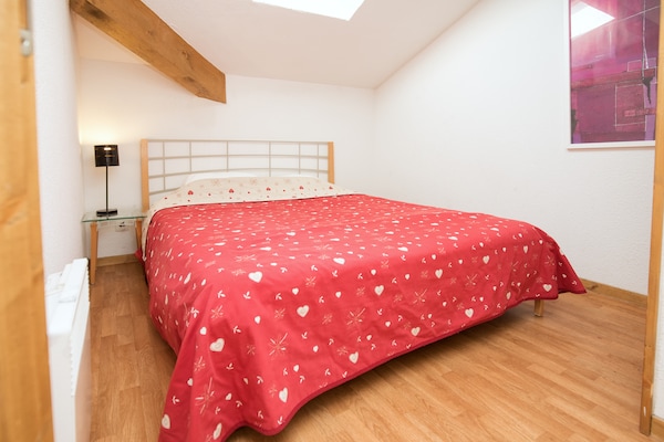 Foto van Appartement in Orelle met balkon - Vakantiehuis in Orelle - BedRoom