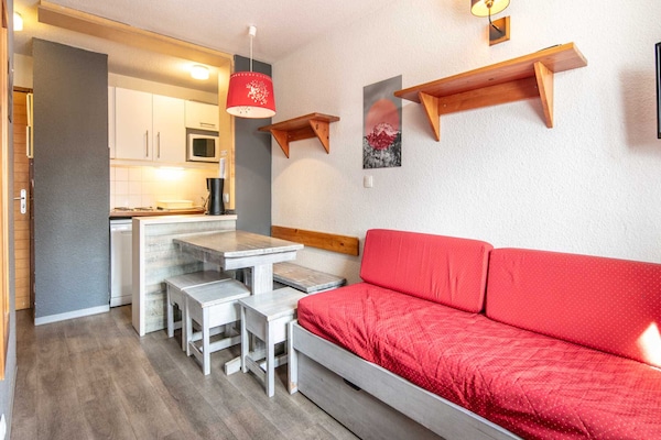 Foto van Verblijf in de Alpen met balkon in Tignes - Vakantiehuis in Tignes - LivingRoom