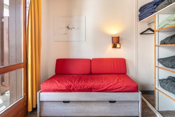 Foto van Verblijf in de Alpen met balkon in Tignes - Vakantiehuis in Tignes - BedRoom