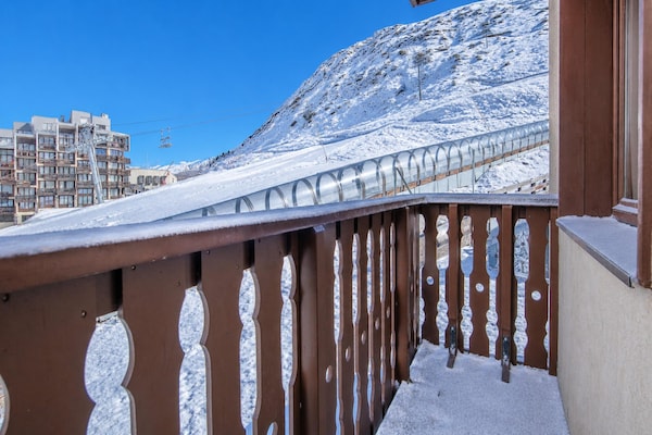 Foto van Alpine ski-appartement in Tignes voor 4 personen - Vakantiehuis in Tignes - TerraceBalcony