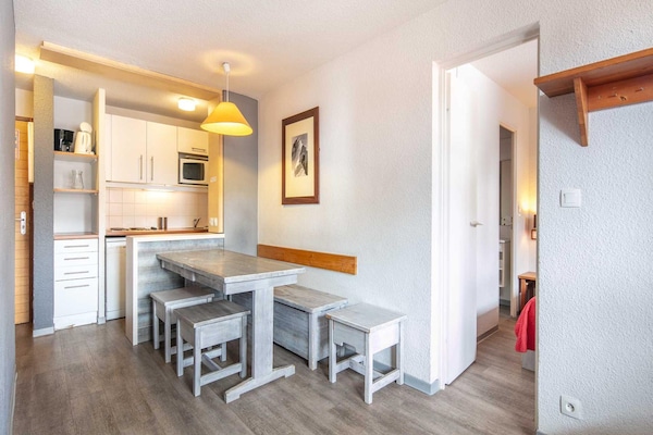 Foto van Alpine appartement met 1 slaapkamer in Tignes - Vakantiehuis in Tignes - DiningRoom